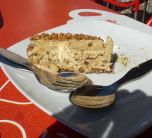 Verdiente Pause im Sandoskas in Carvoeiro