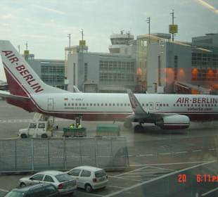 Air Berlin am Flughafen Düsseldorf