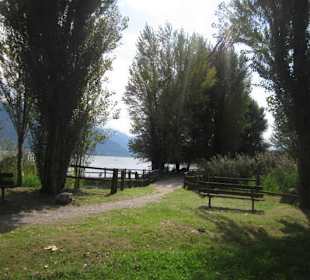 Uferpromenade in Richtung Dongo