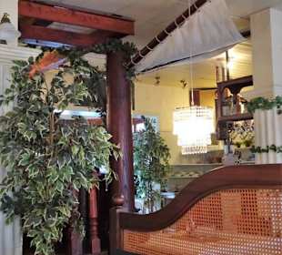 Blick in die Gasträume des Restaurant Olympia
