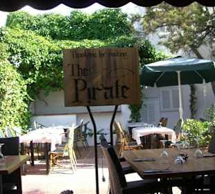 Das Restaurant "The Pirate" in Cala d'Or
