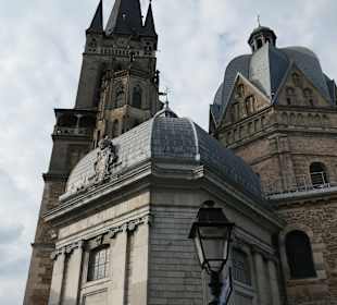 Unterwegs in der Altstadt von Aachen