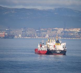Der Hafen von Algeciras
