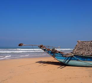 Der Strand in Bentota