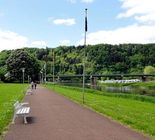 Spaziergang auf der Kurpromenade