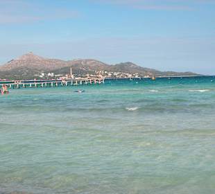 Sehr schöner Hotelstrand