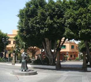 Der Kirchplatz von Agüimes