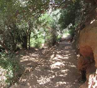 Schlechter Weg ins Tal