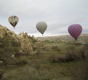 Während der Ballonfahrt