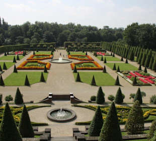 Klostergarten vom Kloster aus 