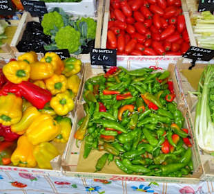 Eindrücke vom Meraner Freitagsmarkt