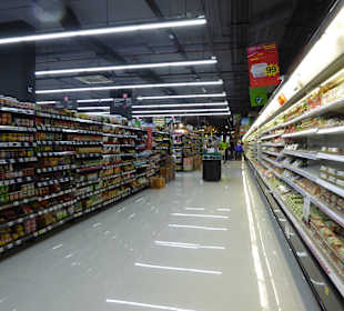 Supermarkt Untergeschoss