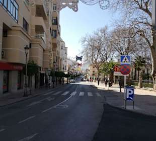 Straße in Richtung Schlucht