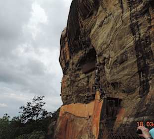 Sigiriya Felsen
