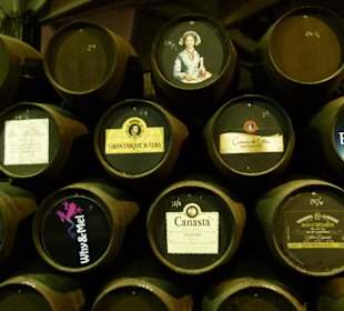 Verschiedene Weinsorten