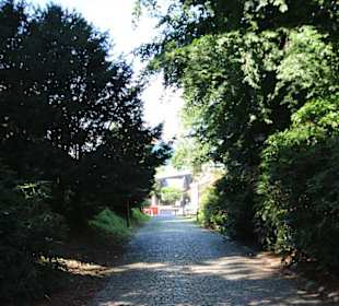 Aufstieg zum Schlosspark