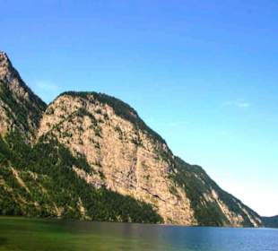 Auf dem Königssee unterwegs