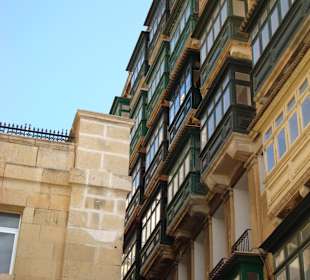 Typische Balkone
