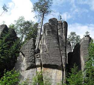 Skalne miasto Adrspach