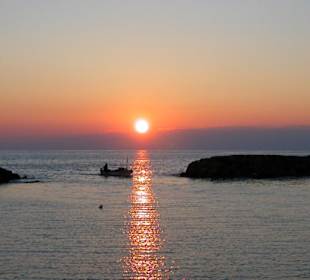 Sonnenuntergang am Meer