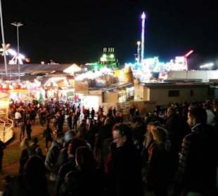 Andrang zum Feuerwerk