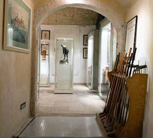 Spätromanischer Durchgang zum zweiten Gewölbe