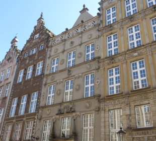 Eindrücke aus der Langgasse in Danzig