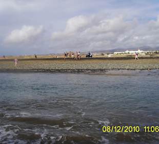Strandsituation Maspalomas Gran Canaria