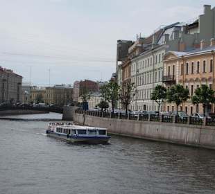 Unterwegs auf einem der vielen Kanäle