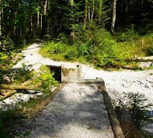 Frühere Brücken alles weg