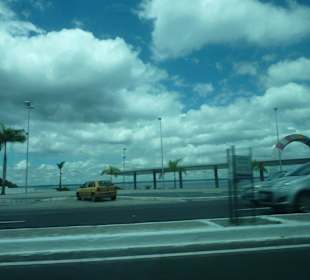 Ponta Negra Manaus in der Dämmerung