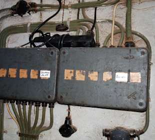 Elektrischer Verteiler der alten Werkstatt