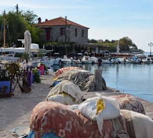 Skala Sykamnias - der Hafen