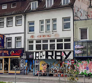 Reeperbahn auf St. Pauli in Hamburg