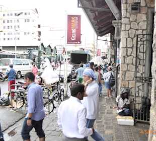 Port Louis, bei der Markthalle