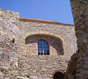 Pohled na část hradu