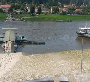 Kurort Rathen Fährstelle Niederrathen