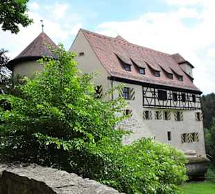 Außenansicht der Burg Rabenstein