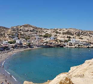 Bucht von Messara - Matala Beach