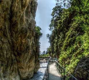 Die Schlucht von Saklikent
