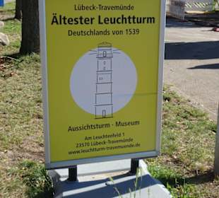 Aufsteller des Leuchtturms