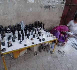 Auf dem Markt von Pushkar unterwegs