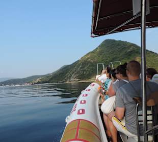 Ausflug Kotor Speedboot