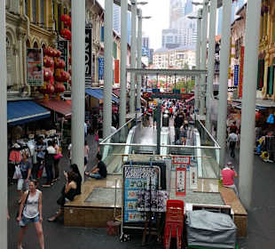 Blick auf die MRT Station