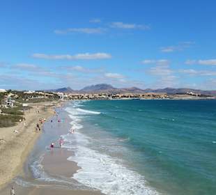 Strand von Costa Calma (in nördliche Richtung)