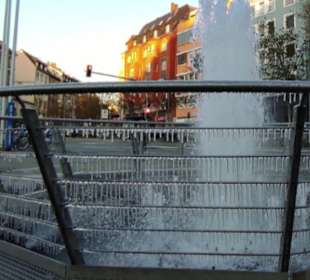 Wasserspiele Marienplatz