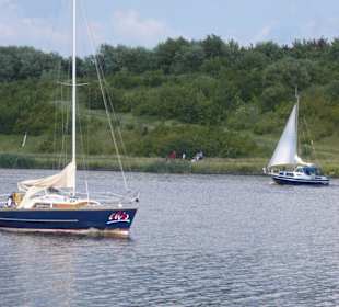 Zwei Segelboote!