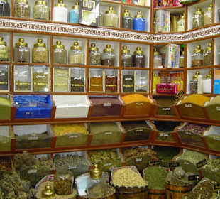 Gewürzmarkt in Assuan