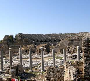 Das Amphitheater in Side