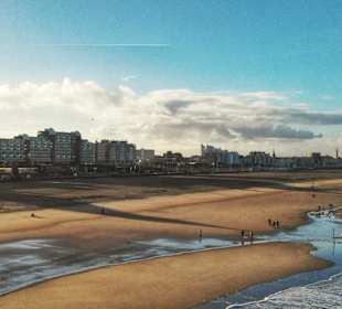 Strand Scheveningen im Dezember